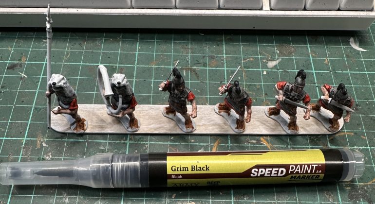 Stages of painting Part 1