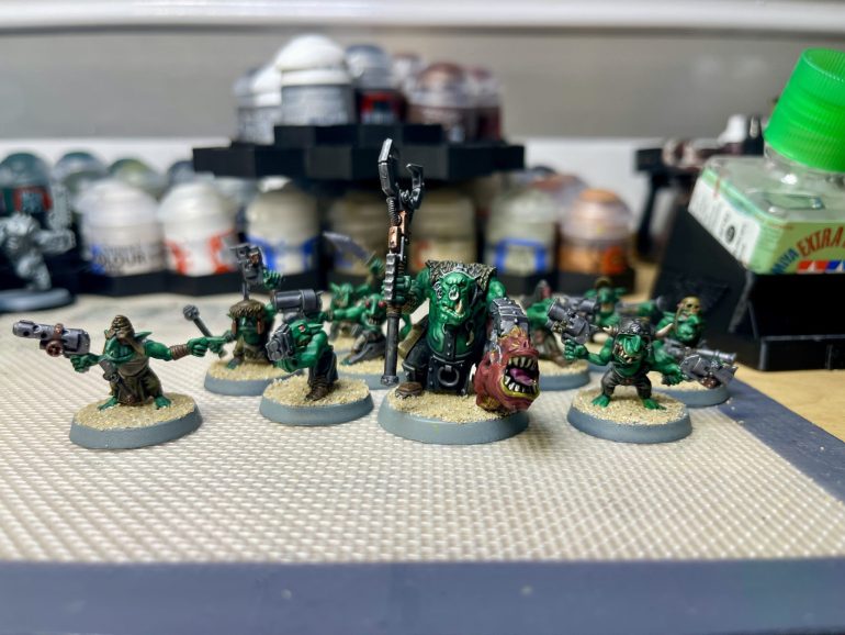 Their on hold for now until i decide on the final basing arangement. 