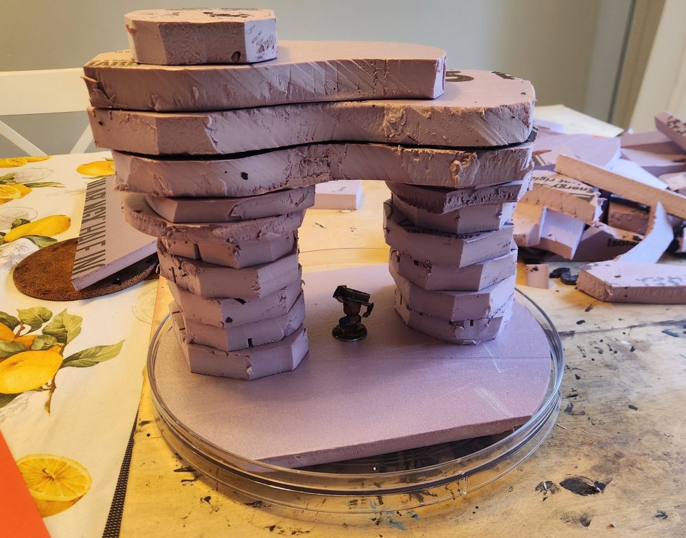 28mm Sea Mount skirmish table