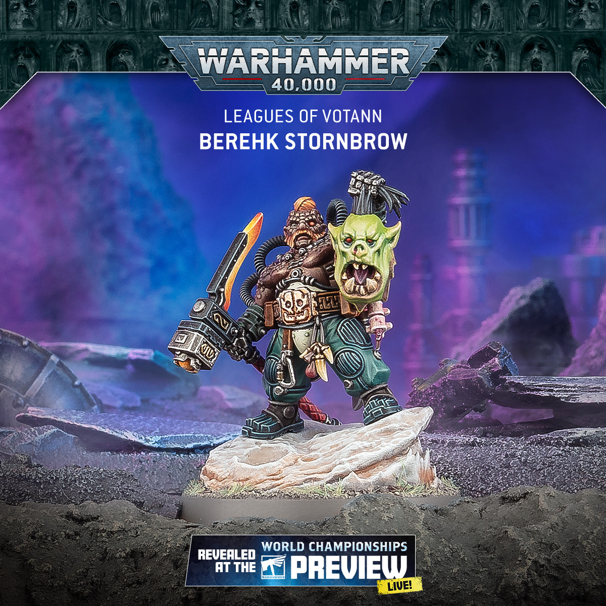 Berehk Stornbrow - Warhammer 40K