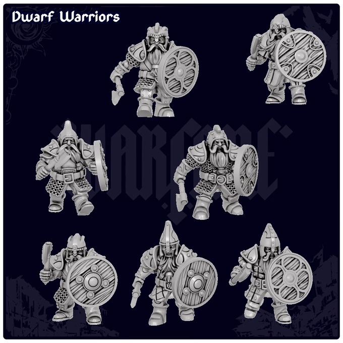 Dwarf Warriors - Warfane