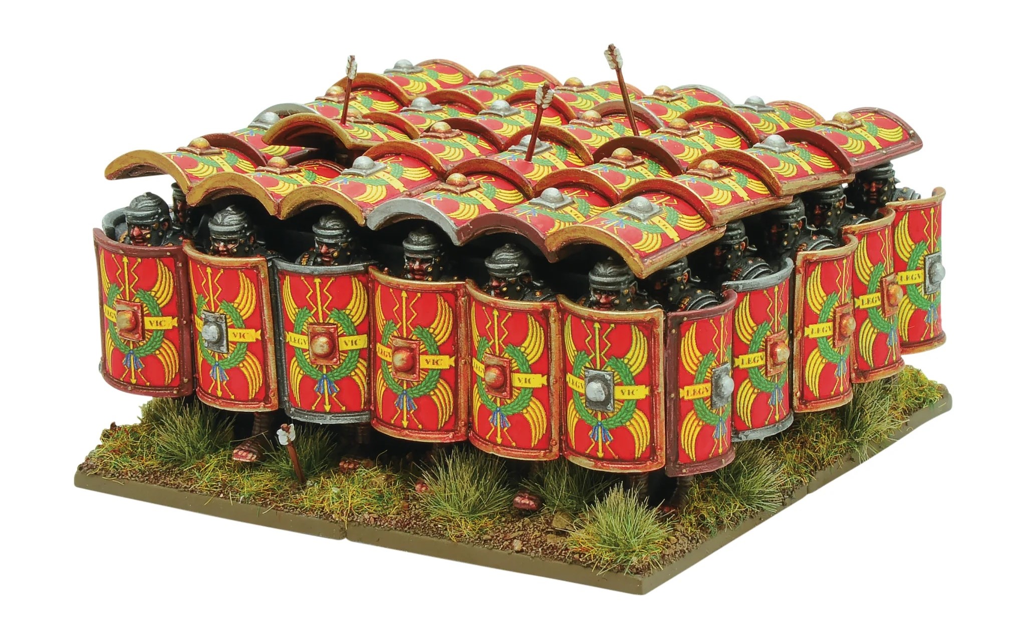 Early Imperial Roman Testudo & Centurion - Warlord Games
