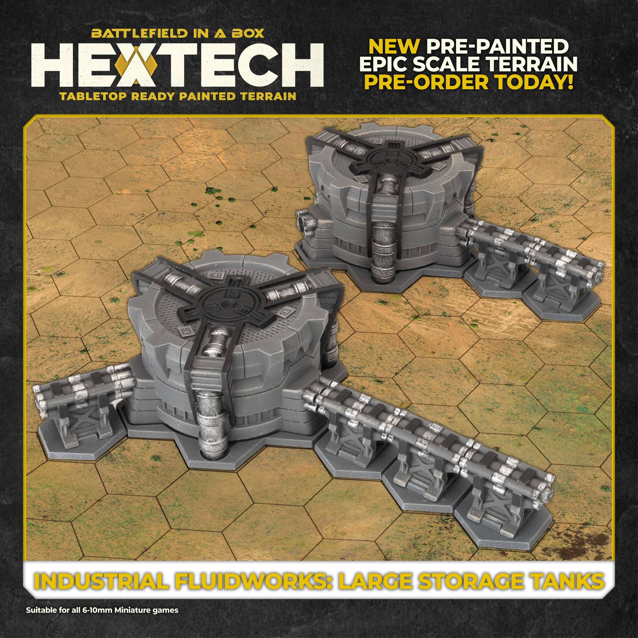 Hextech Large Storage Tanks - Gale Force Nine