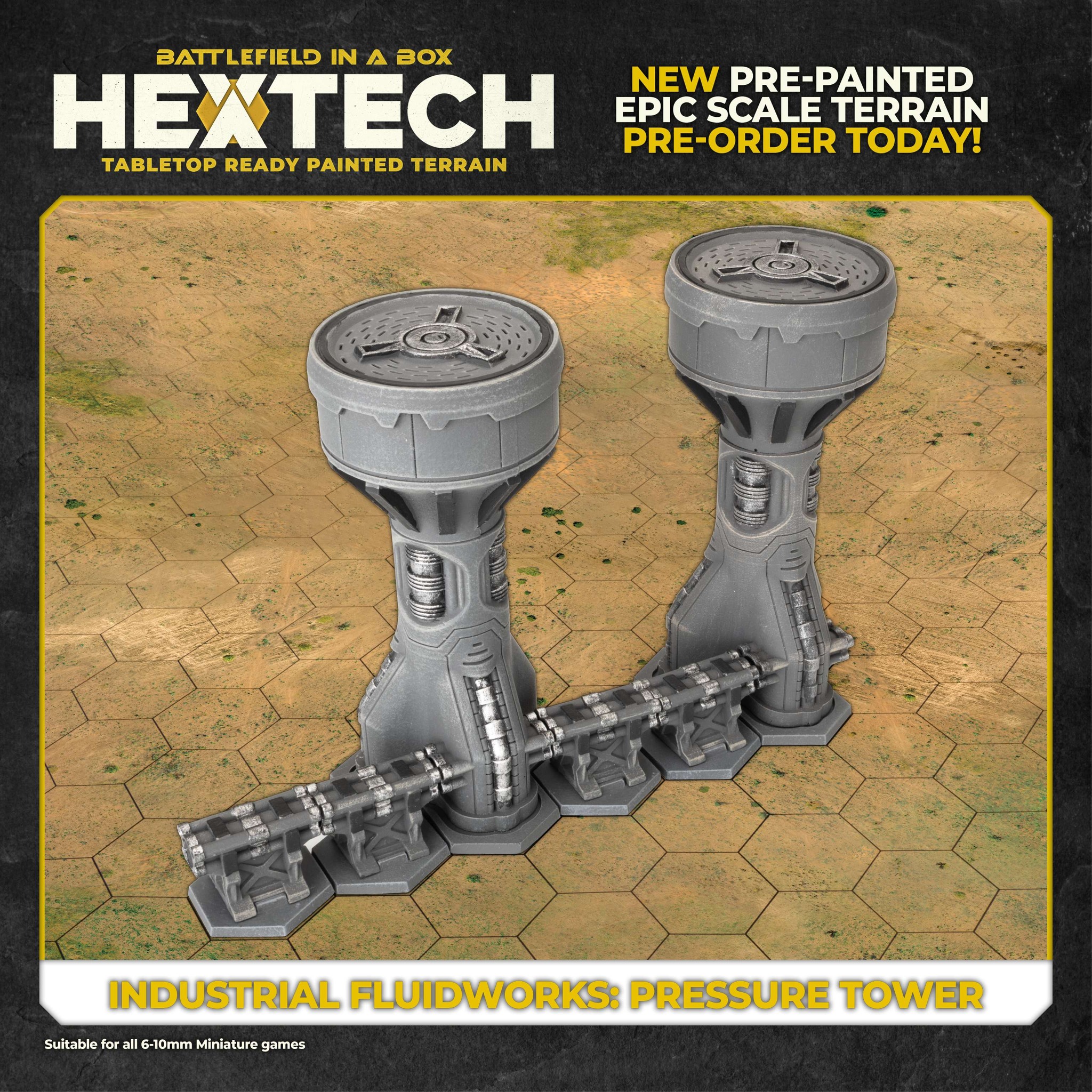 Hextech Pressure Tower -Gale Force Nine