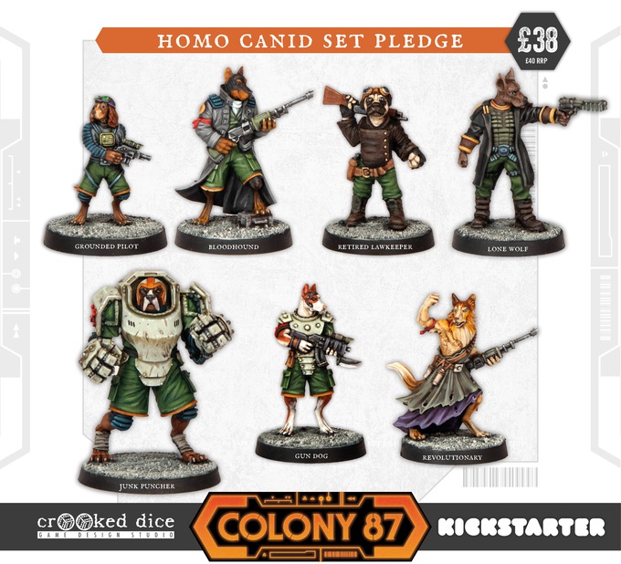 Homo Canid Set Pledge - Crooked Dice