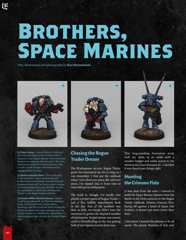 Oldhammer Space Marines - Lead Rot