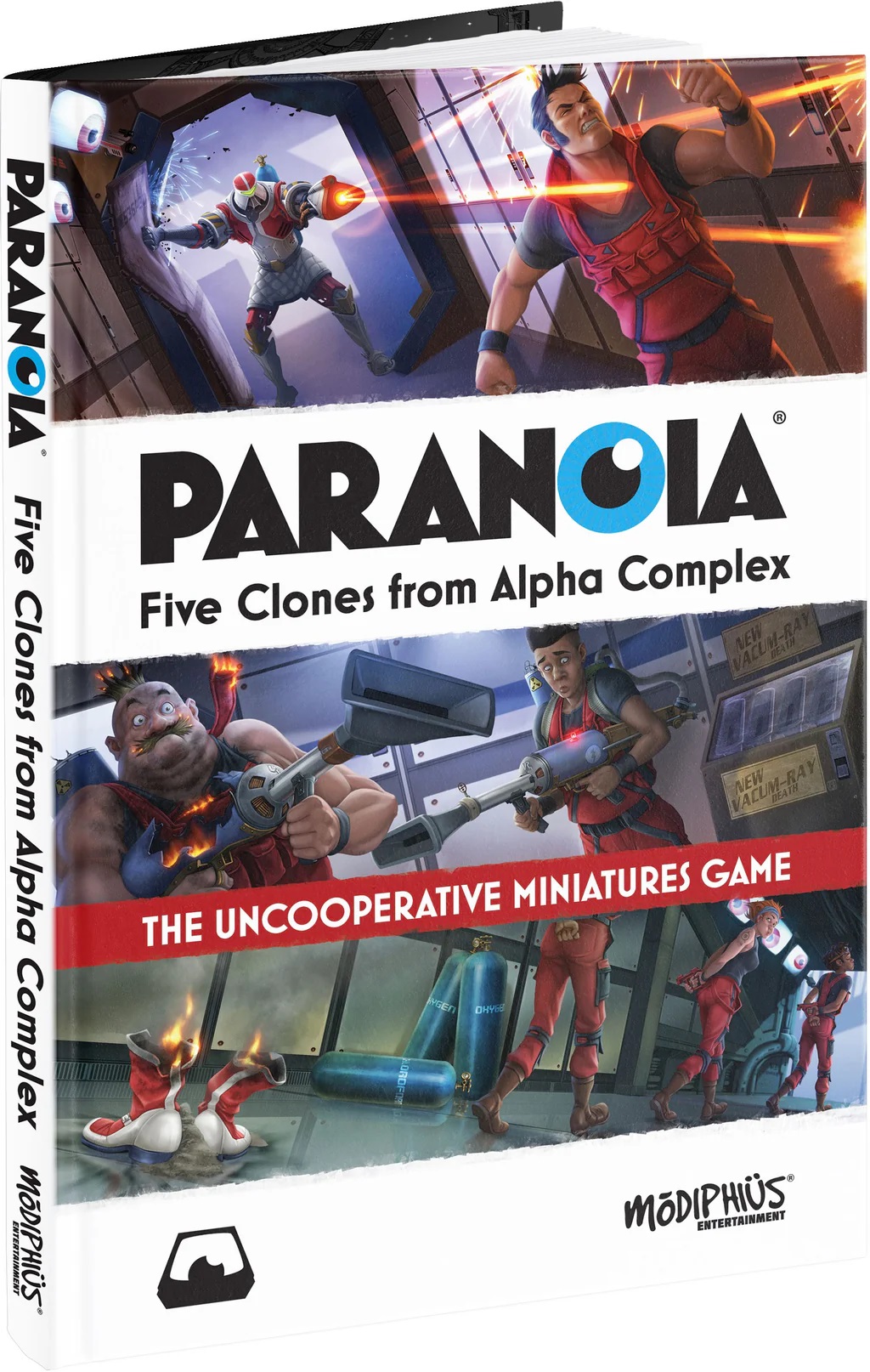 Paranoia Five Clones from Alpha Complex - Modiphius