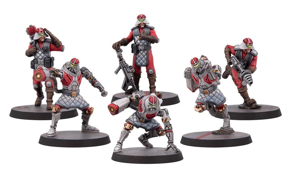 Paranoia Miniatures Vulture Squad - Modiphius