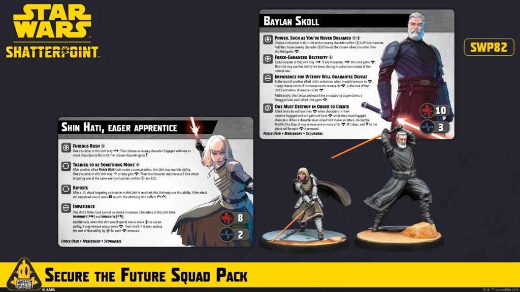 Secure The Future Cards - Star Wars Shatterpoint