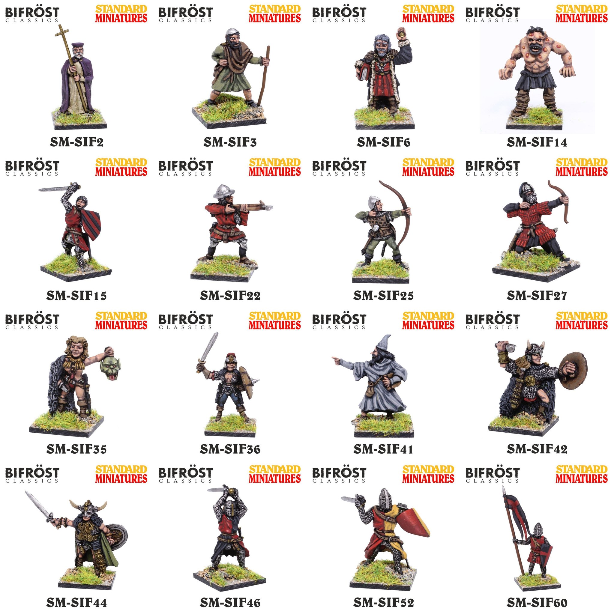 Standard Miniatures Humans - Bifrost Classics
