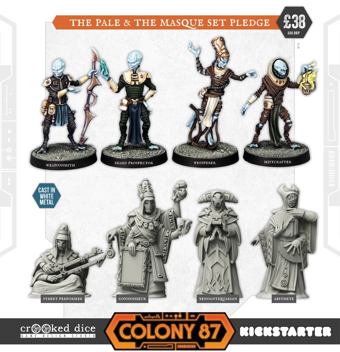 The Pale & The Masque Set Pledge - Crooked Dice