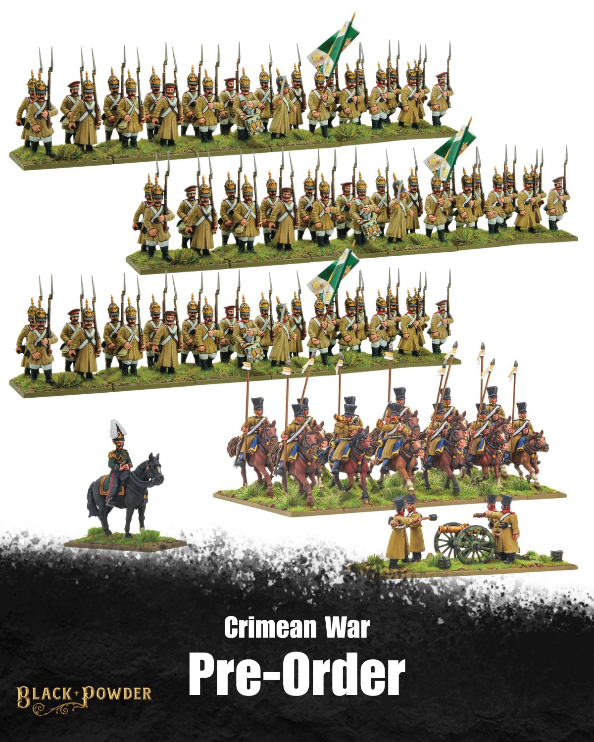 The Russian Bear Miniatures - Crimean War - Black Powder