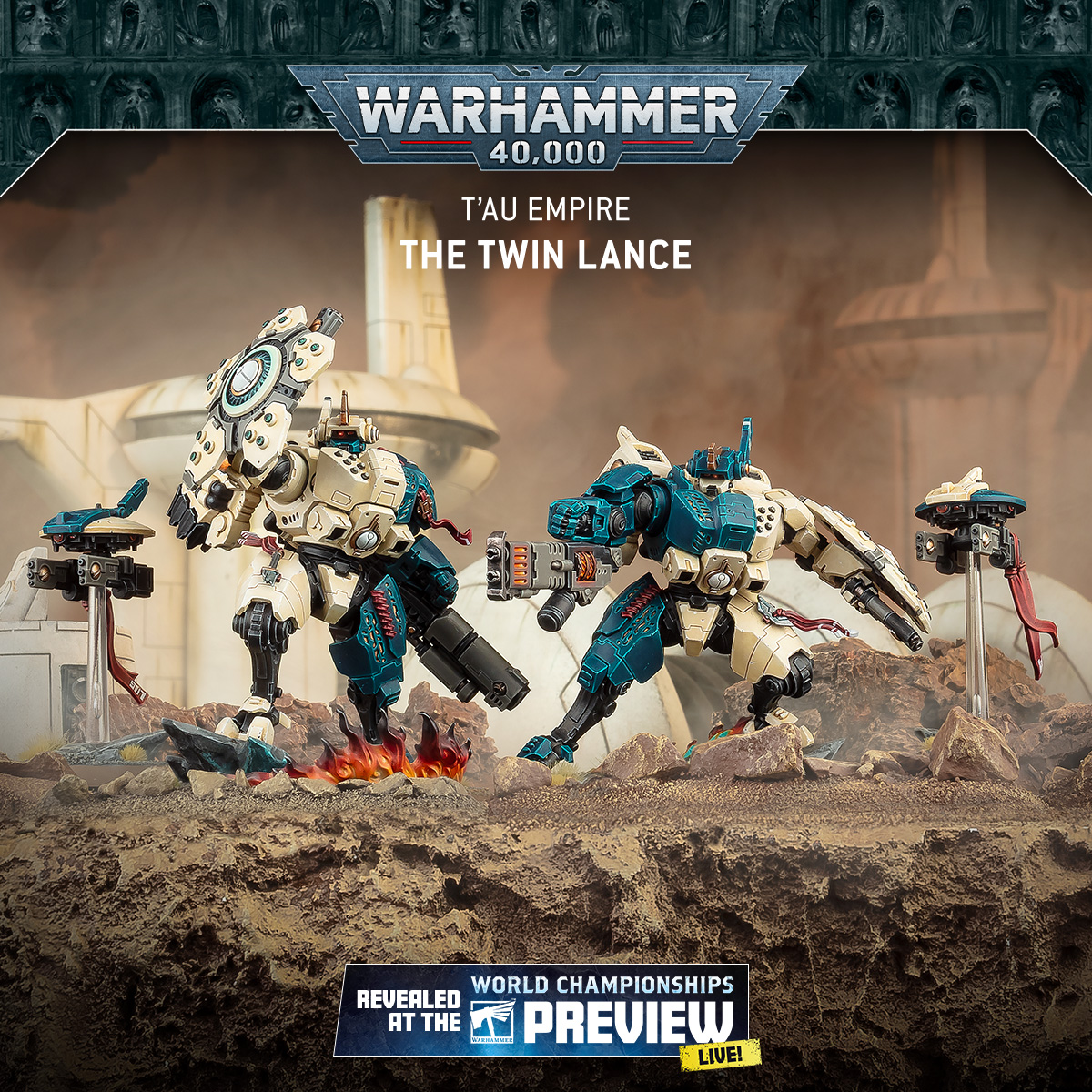 The Twin Lances - Warhammer 40K