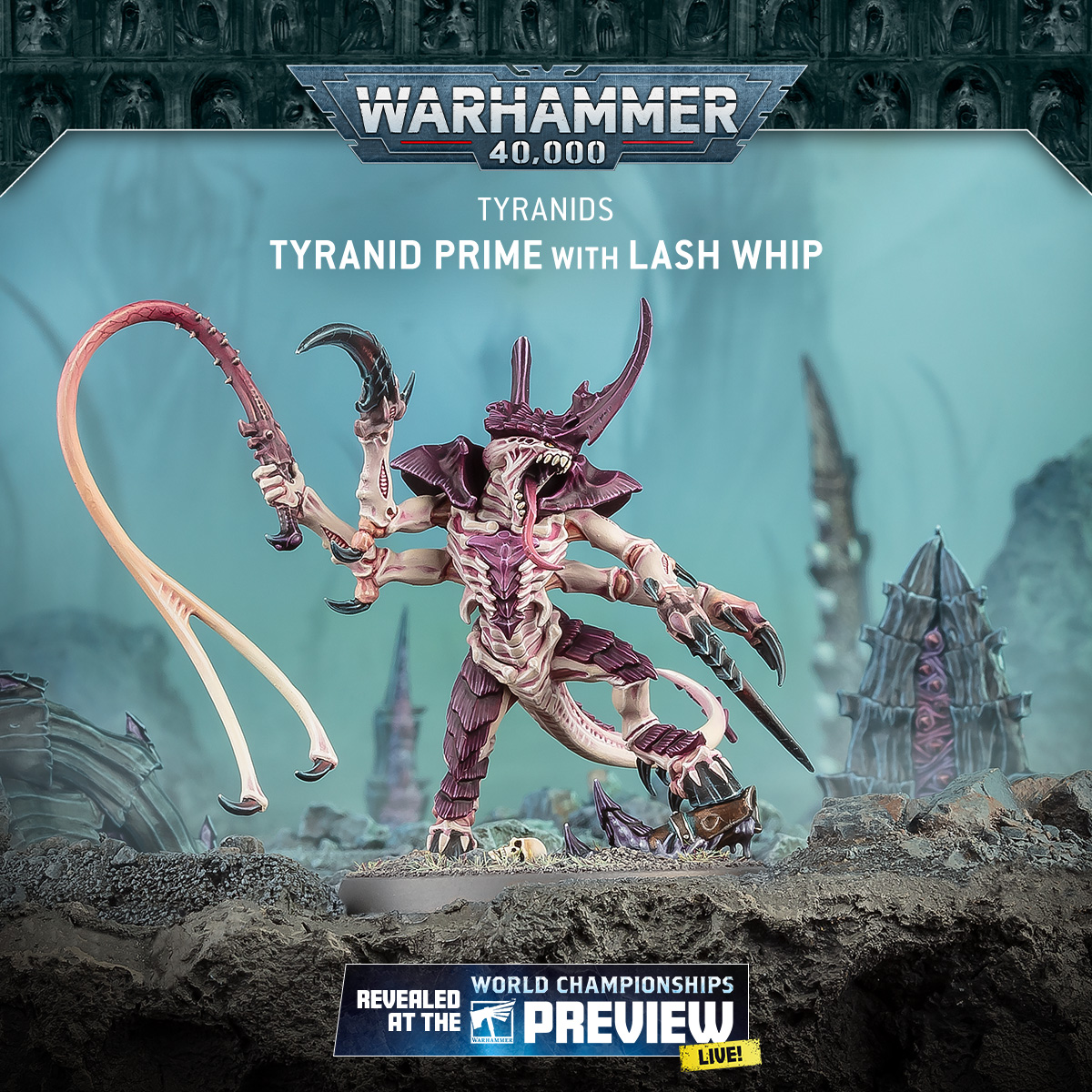 Tyranid Prime with Lash Whip - Warhammer 40K