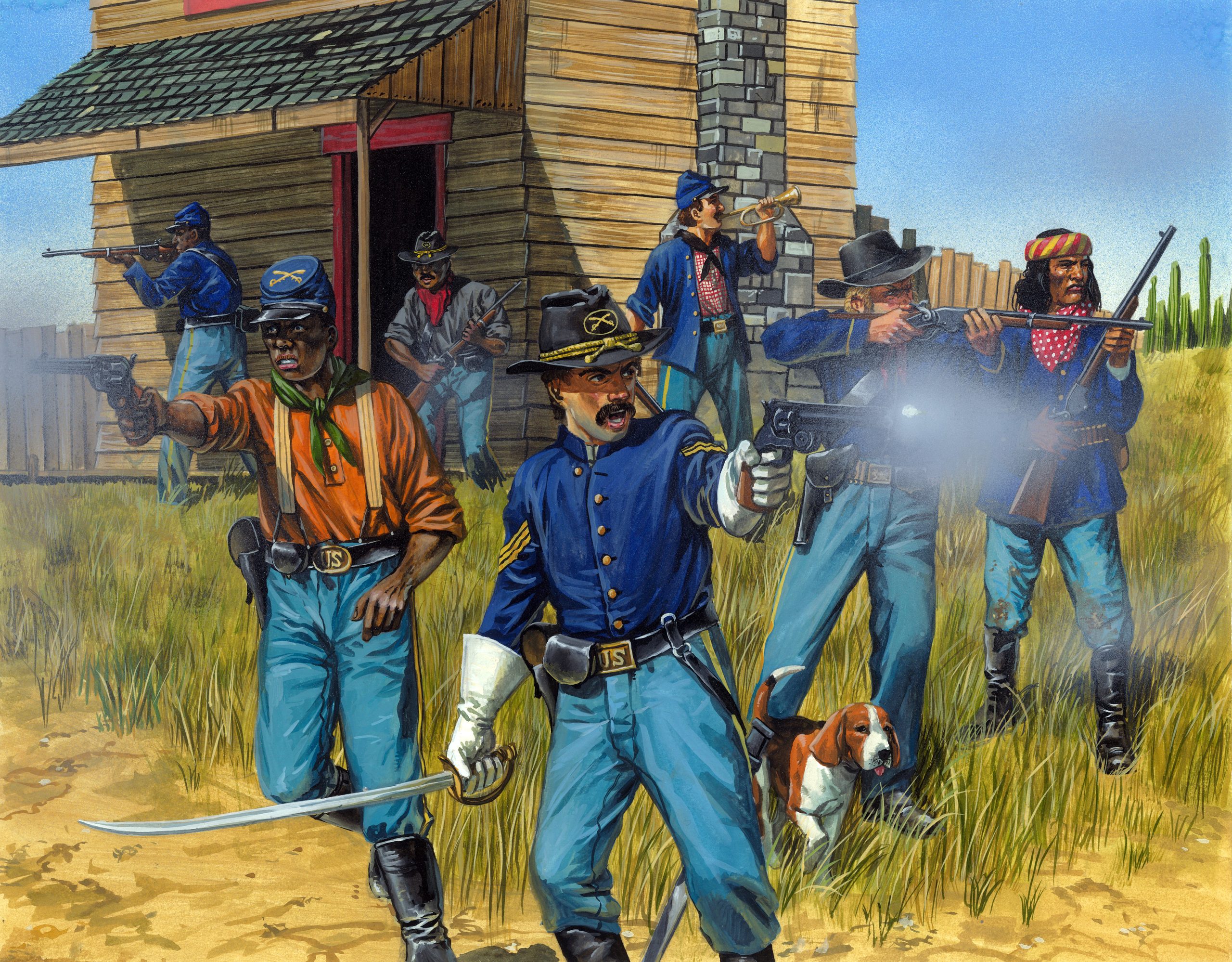 US Cavalry Box Art - Great Escape Games