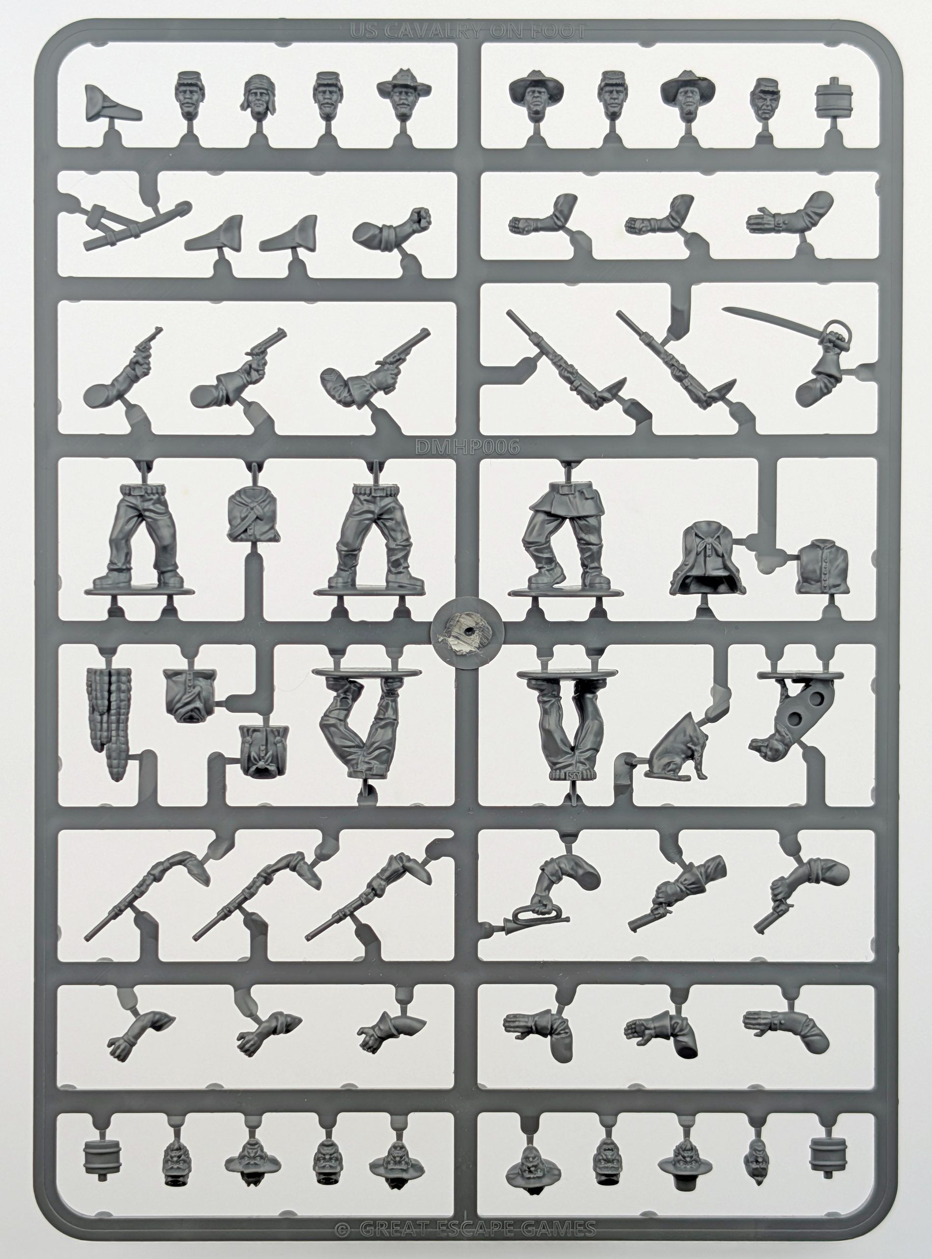 US Cavalry Sprue #1 - Great Escape Games
