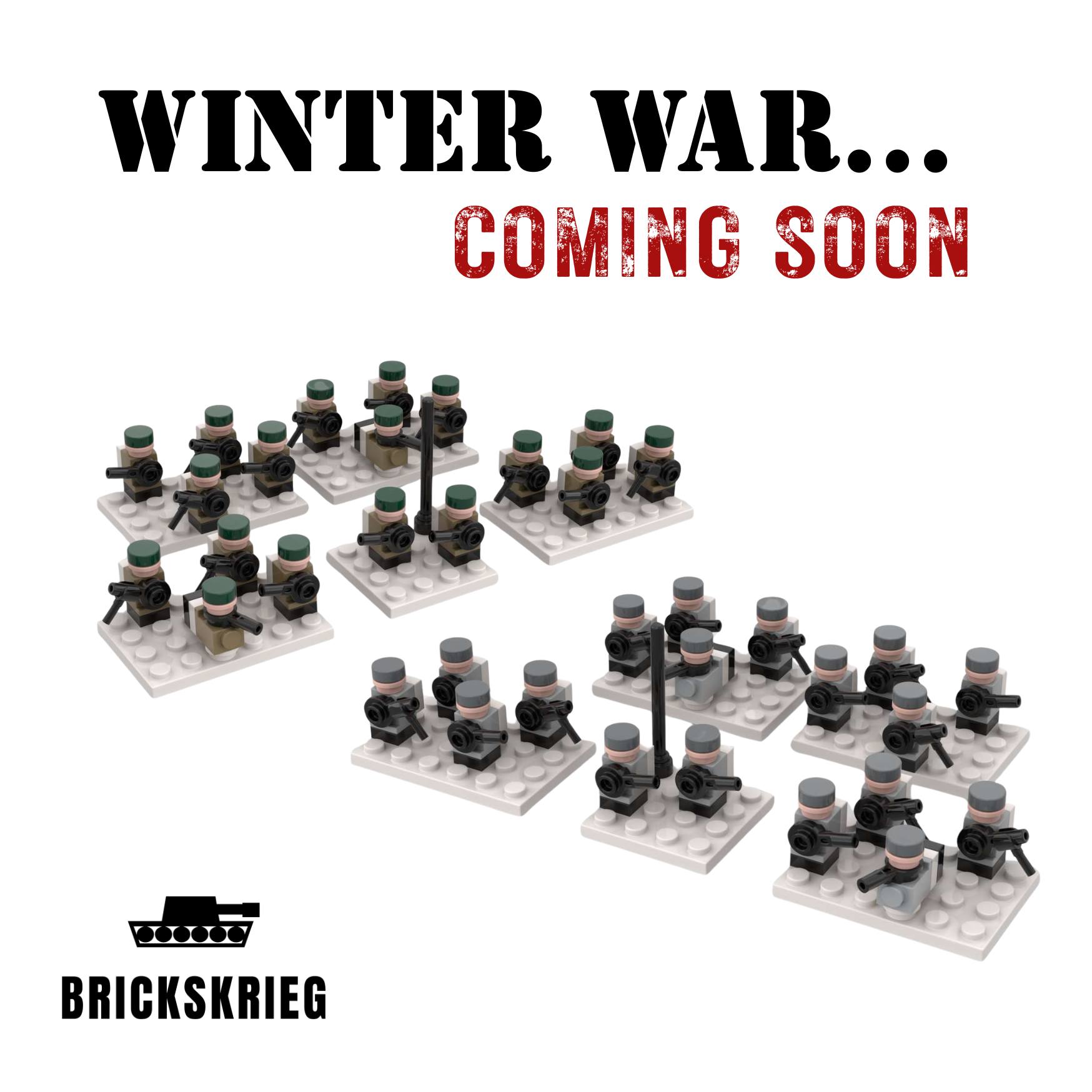 Winter War Infantry - BricksKrieg