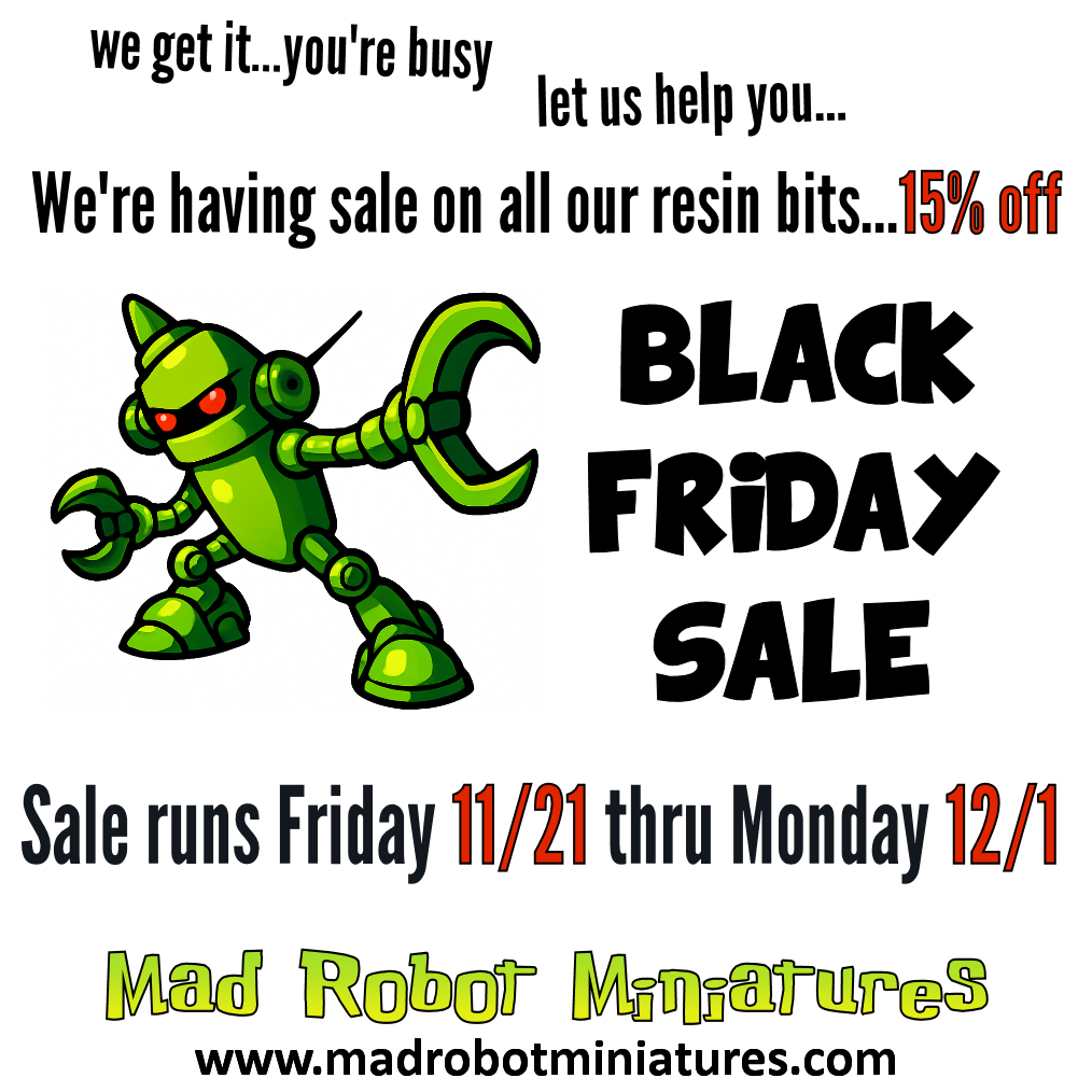 mad robot miniatures