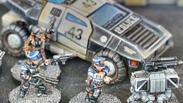 15mm Sci-Fi OmniCops Mount Up With New Vehicle Kits