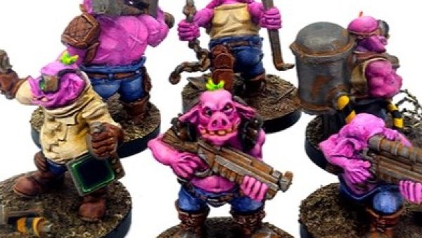 Alien Swine Battle It Out In Indie Wargame, Rebel Trash!