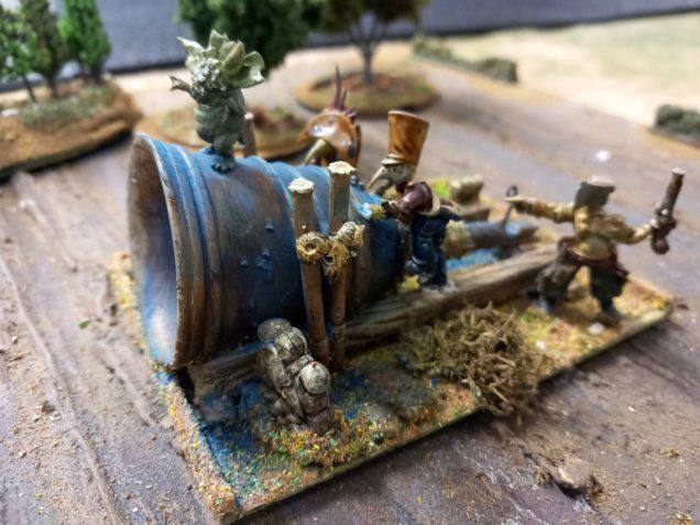 Another golden button was for my Turnip28 conversions which is a fun break from more rigid painting. Still need to play the game