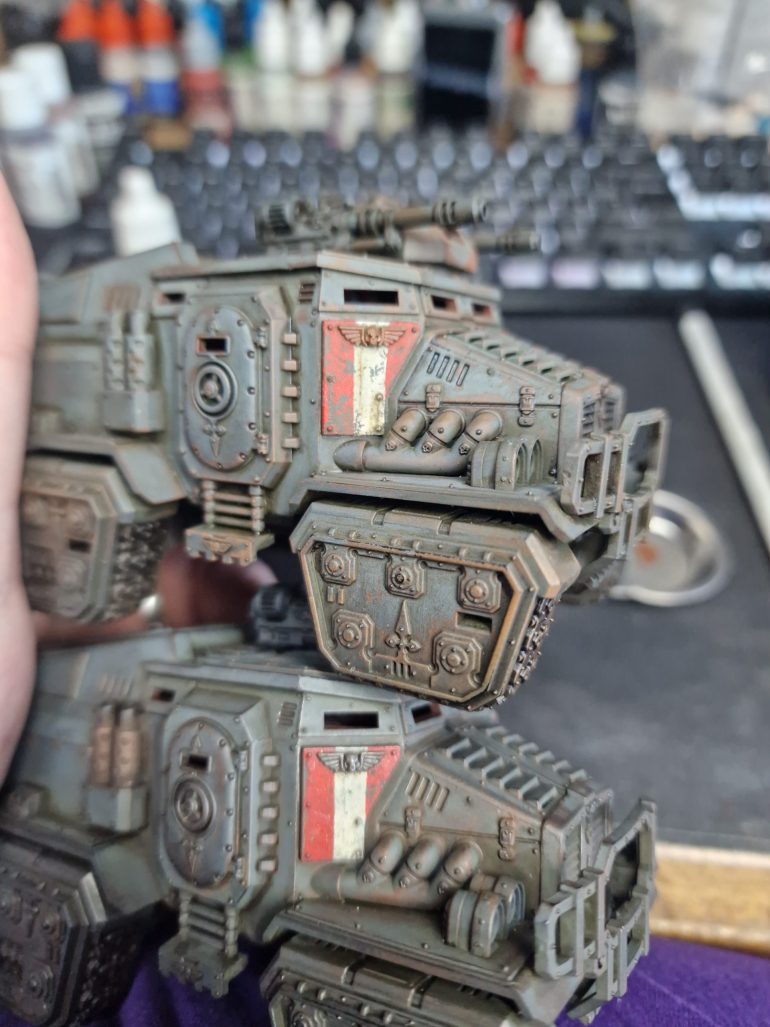 Some WIP of a couple of vehicles 