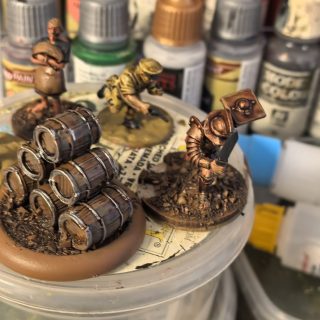 Some finished scatter terrain