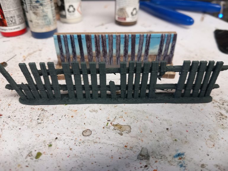 Swapping out my card pieces for something more 3D. 