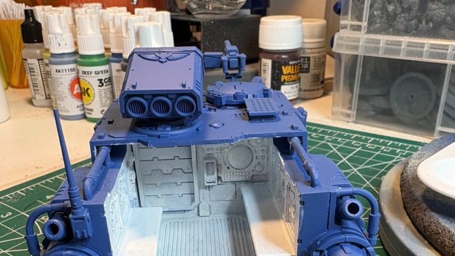 Back to tracks and 1995 – Ultramarines done old school