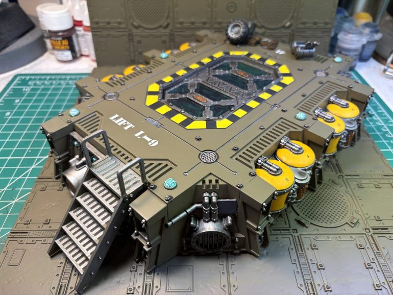 Painted and decalled