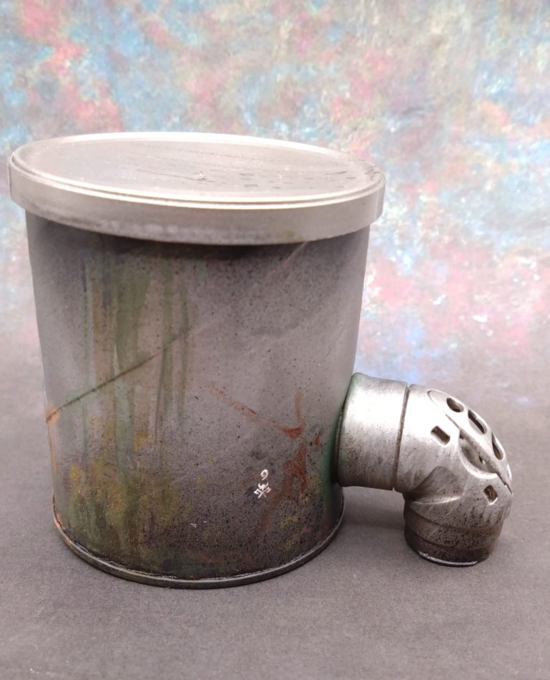 Used a Blood Bowl transfer just to add some interest. What is going through the pipe? No idea. It's Sci-fi, so it's beyond our in the past comprehension.