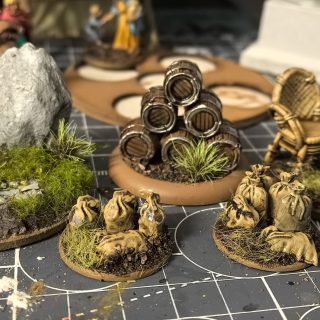 Some finished scatter terrain