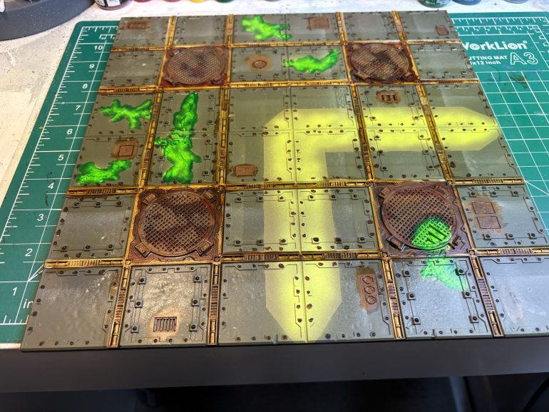 Tile 2: the green sludge!