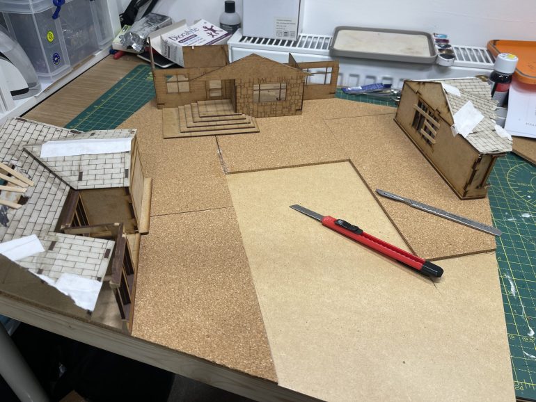 layout and landforms