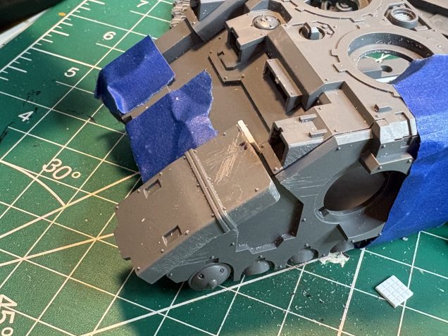 Back to tracks - cut!