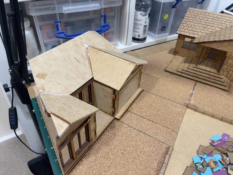 Making a completely new roof