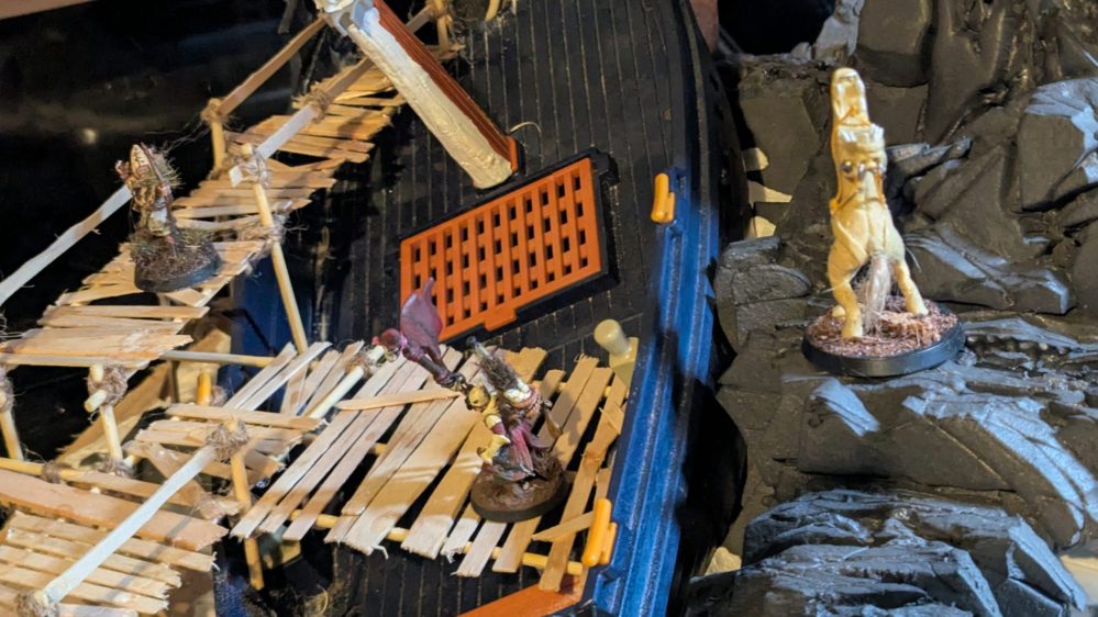 Washed UP, 1490 Doom diorama board