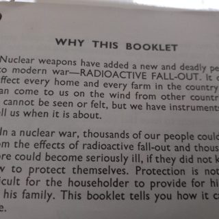 Real fallout tangent