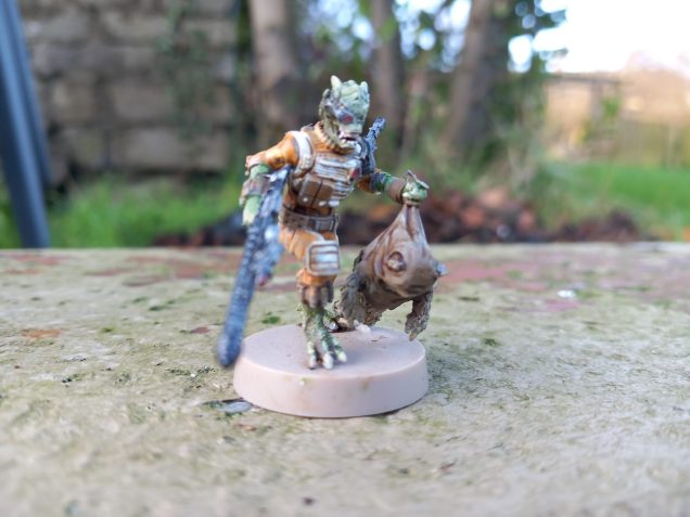 Bloody ewok, see how they like being on a spit