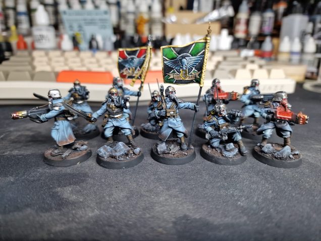 Couple of command squads