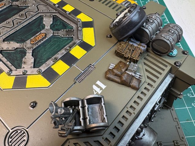 Painted and decalled