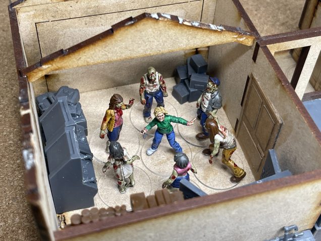 Carol gets swarmed trying to get a gun