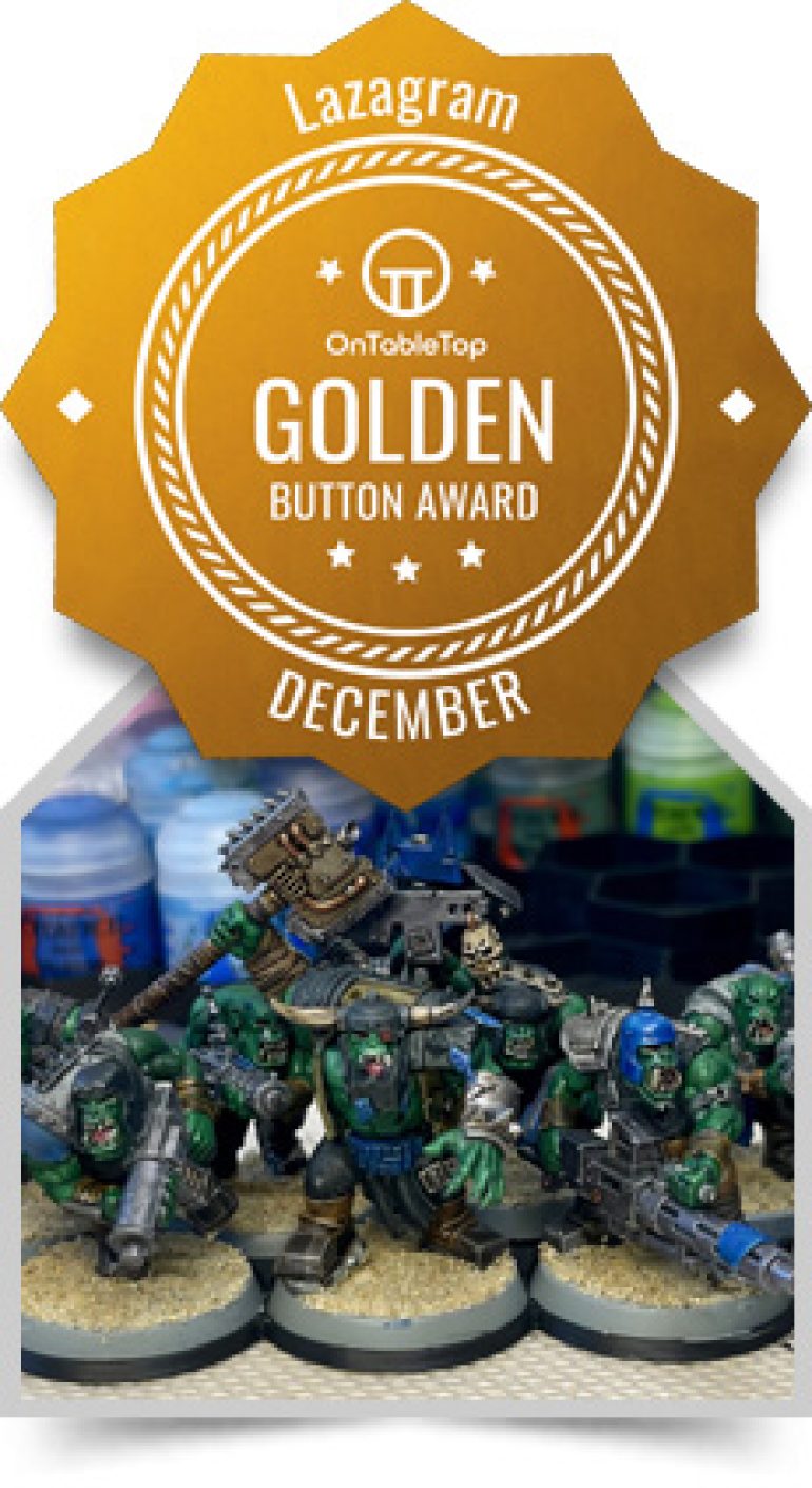 A nice boost at the start of the month, much appreciated, Dakkacember is on! 