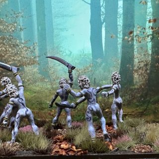 Trying a colour scheme on the Wardancers - NSFW