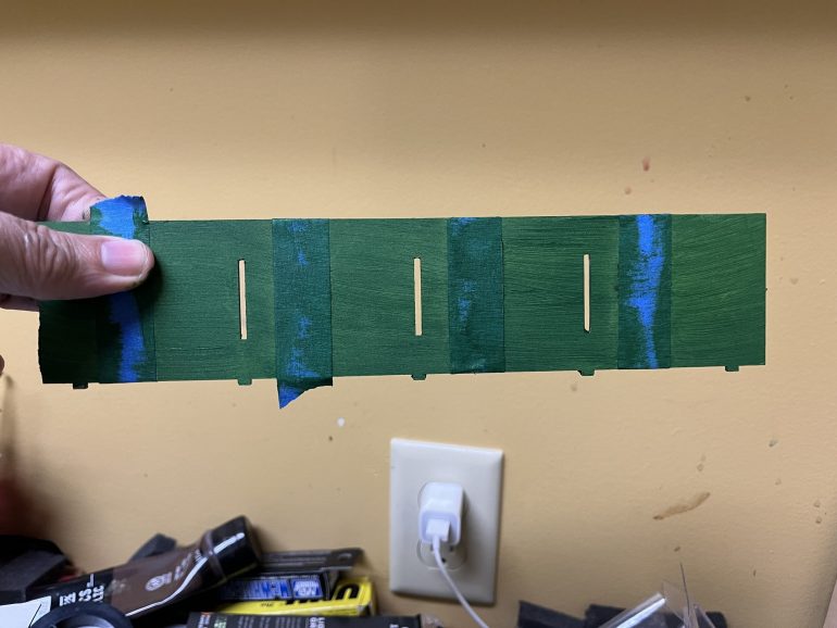 Interior bedroom walls.