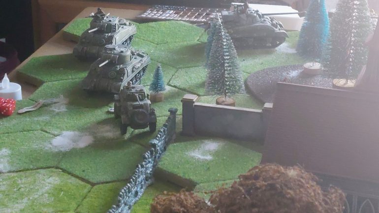 1st move, the die is cast.