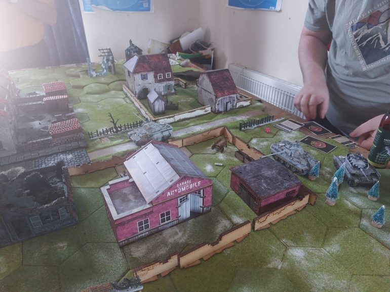 1st move, the die is cast.