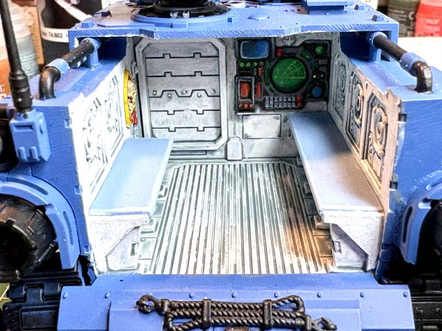 Interior painted