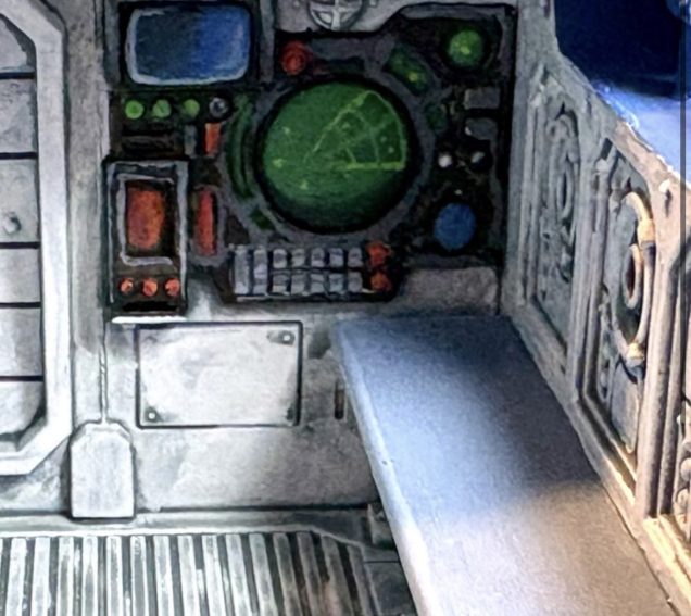 Interior painted