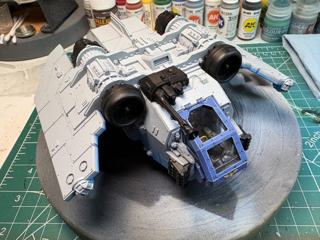 Build complete, painting now …